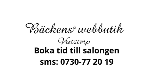 Bäckens webbutik