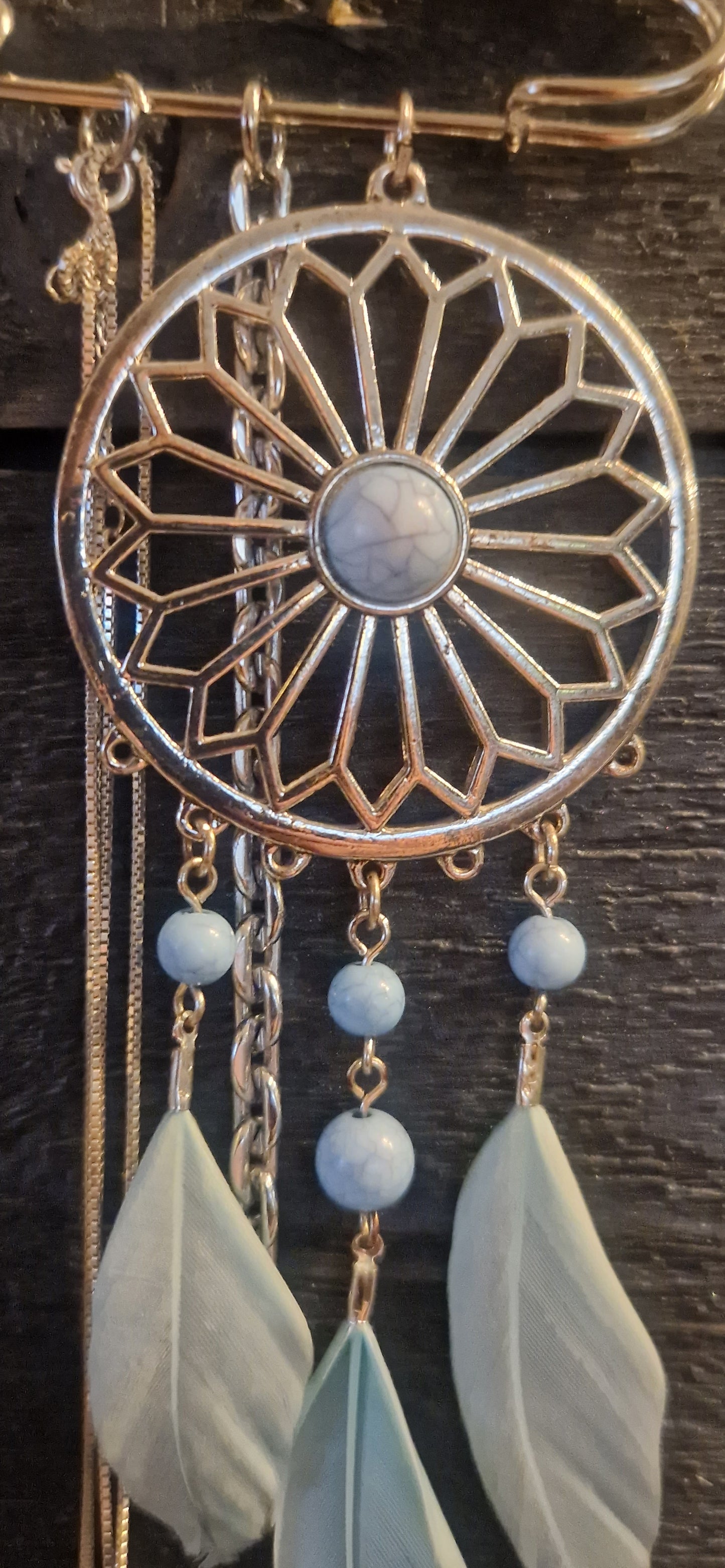 Brosch "drömfångare" 💎