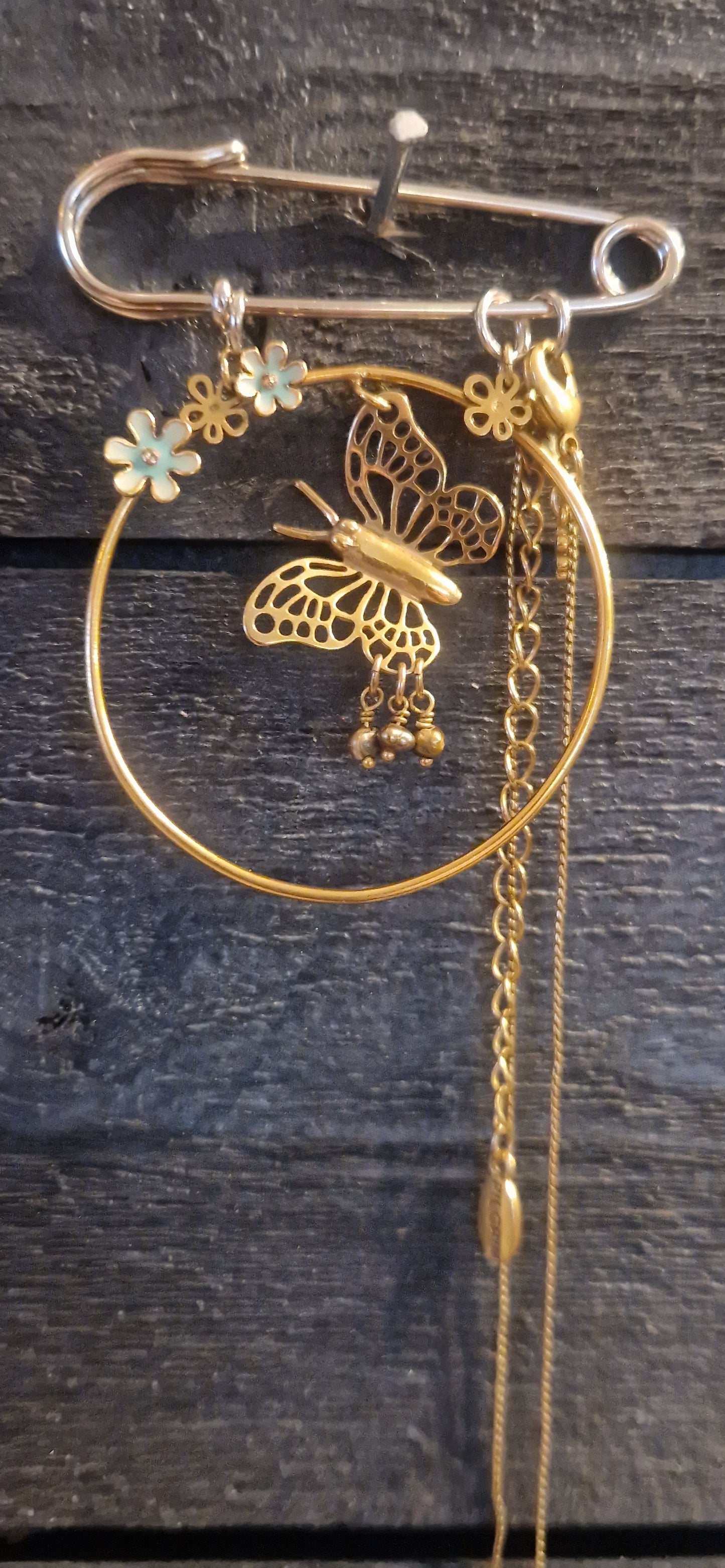 Brosch "fjäril" 🦋