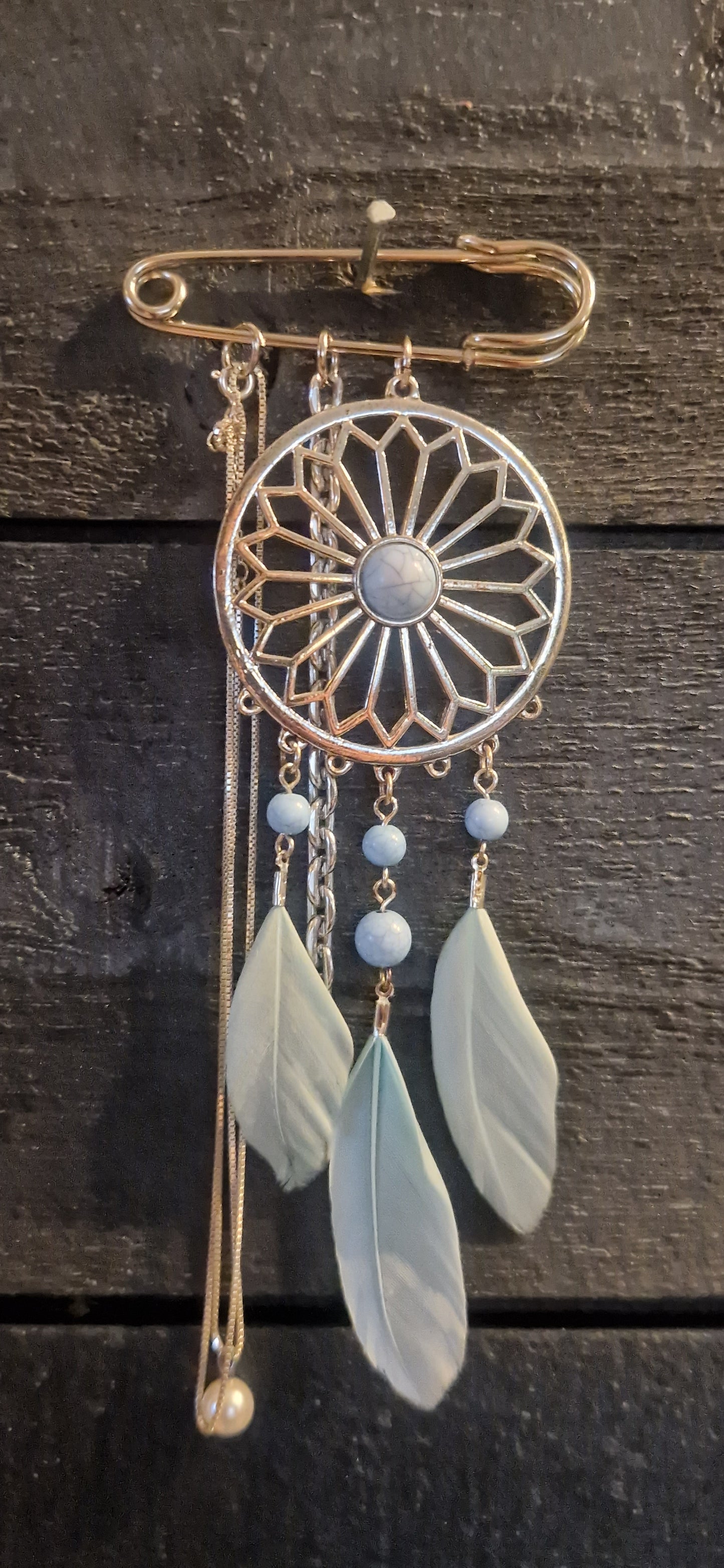 Brosch "drömfångare" 💎